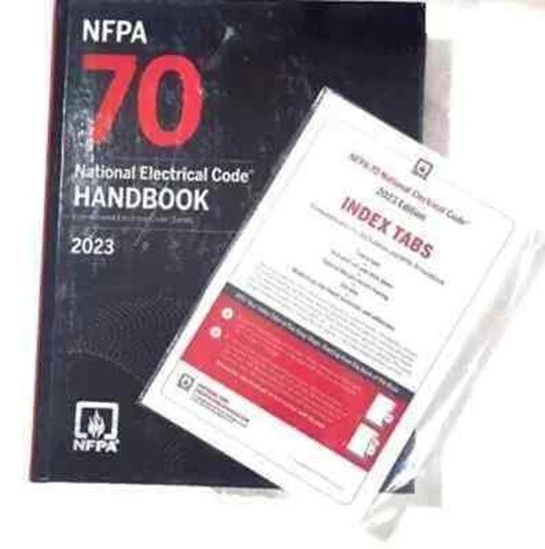NFPA Handbook 2023 Book National Electrical Code with INDEX TABS