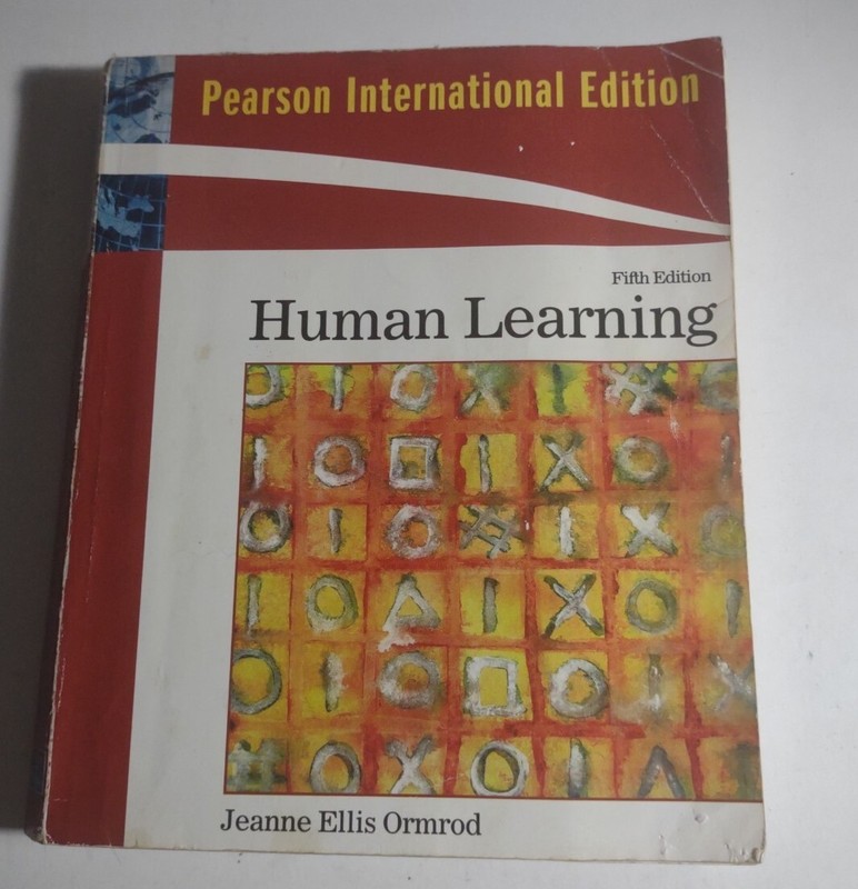 Human Learning 5E by Jeanne Ellis Ormrod 5th International Paperback Edition