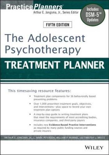 The Adolescent Psychotherapy Treatment Planner: Includes D – VERY GOOD