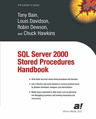 SQL Server 2000 Stored – Paperback, by Dewson Robin; Davidson – Acceptable n