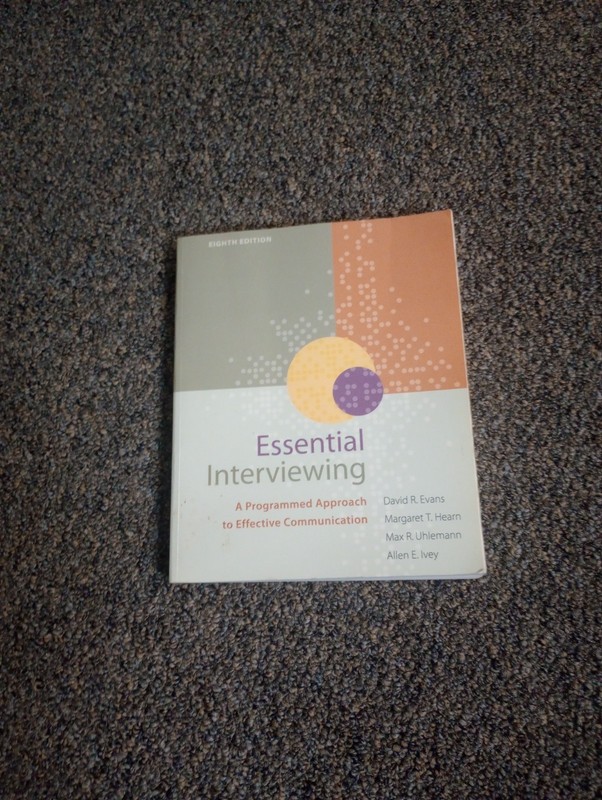 Hse 123 Interviewing Techniques Ser.: Essential Interviewing : A Programmed…