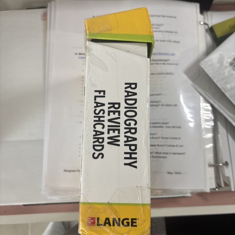 LANGE Radiography Review Flashcards by D. A. Saia (2015, Book, Other) gallery