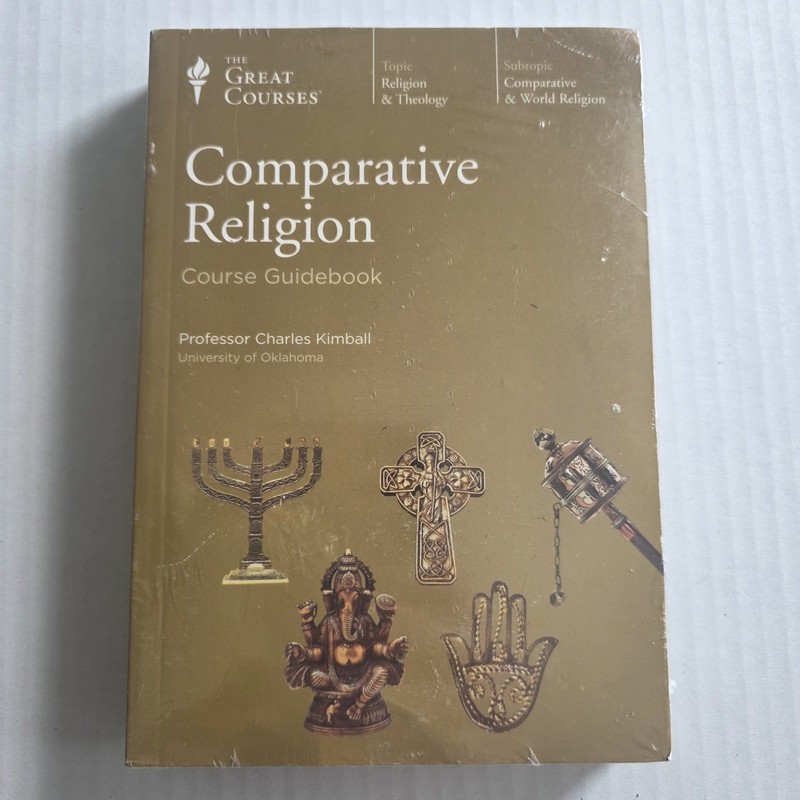 Comparative Religion 4x DVD & Book Charles Kimball New Sealed Great Courses