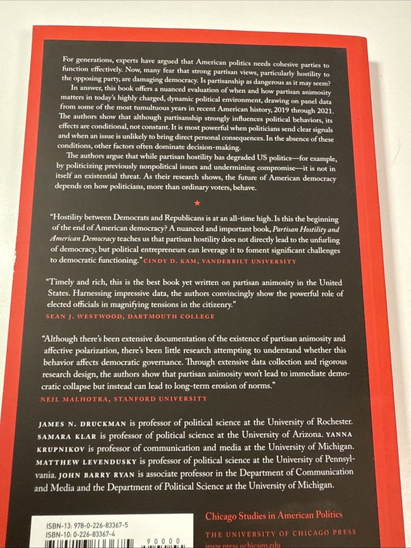 Partisan Hostility and American Democracy : Explaining Political Divisions an... gallery