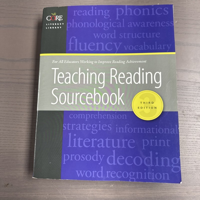 Teaching Reading Sourcebook by Linda Diamond/Third Edition Paperback Used