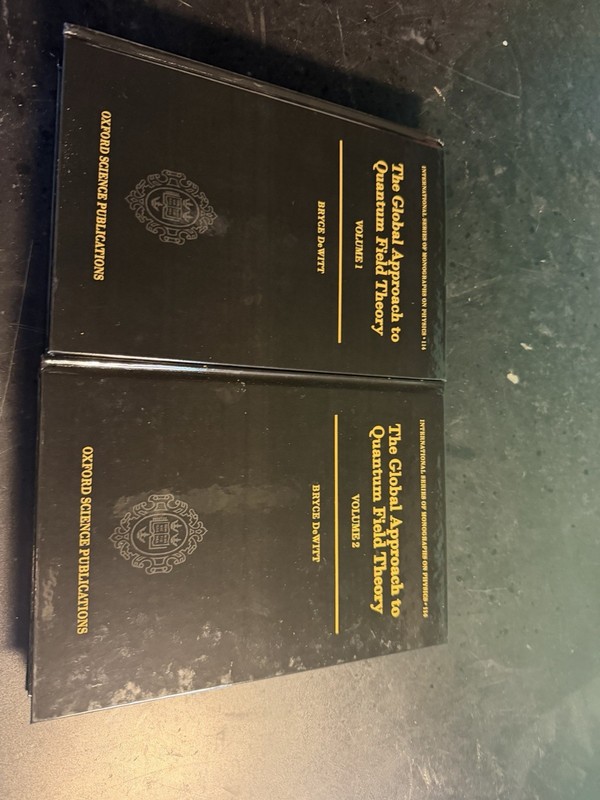 The Global Approach to Quantum Field Theory – 9780198510932 Volume 1 And 2
