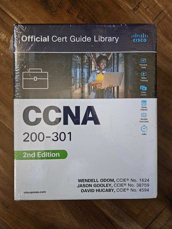 Ccna 200-301 Official Cert Guide Library, by Odom gooley hucaby