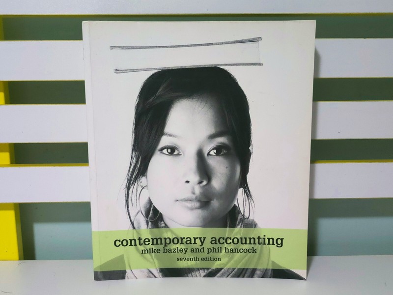 Contemporary Accounting: Seventh Edition! 2010 Mike Bazley Book w/ Unused Code