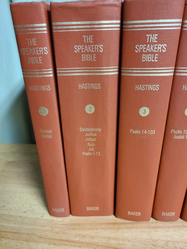 The Speaker's Bible by Hastings James. Volumes 1-8, 10, and 11. gallery