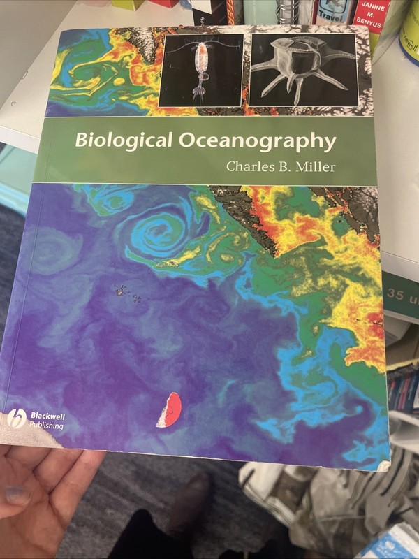 Biological Oceanography Paperback Charles Miller