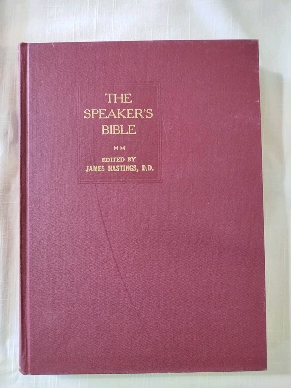 The Speaker's Bible 11 Volumes . Edited By Rev James Hastings DD HC 1962 Vintage gallery
