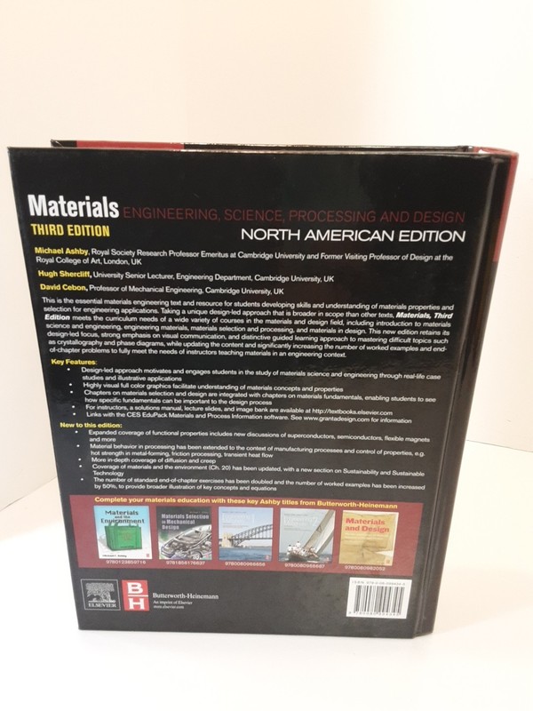 Materials: Engineering, Science, Processing and Design; North American Edition gallery