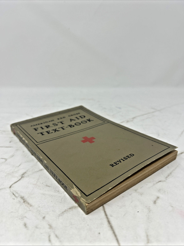 American Red Cross First Aid Text-Book Revised 1933 1940 Paperback Illustrated gallery