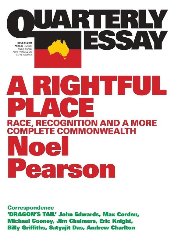 A Rightful Place: Race, Recognition and a More Complete Commonwealth: Quarterly