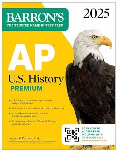 AP U.S. History Premium, – Paperback, by Barron’s Educational Series; – Good
