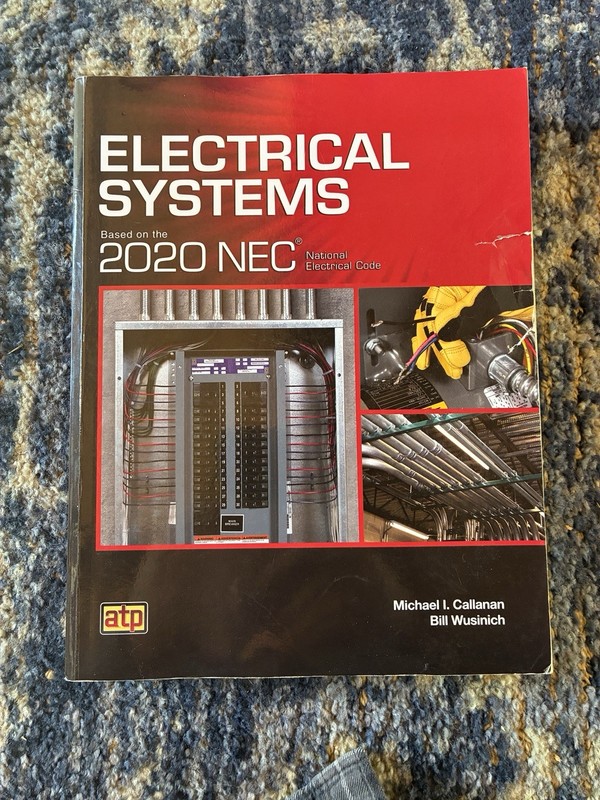 Electrical Systems Based On The 2020 NEC National Electric Code