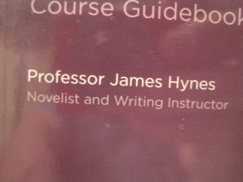 The Great Courses Writing Great Fiction Course Guidebook & DVDs James Hynes New gallery