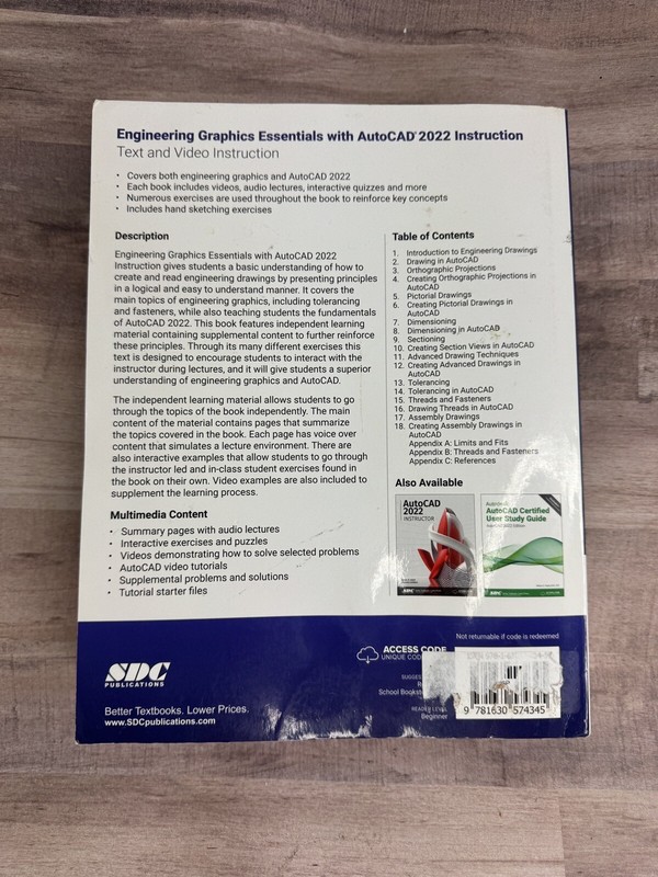 Engineering Graphics Essentials - Paperback, by Plantenberg Kirstie gallery