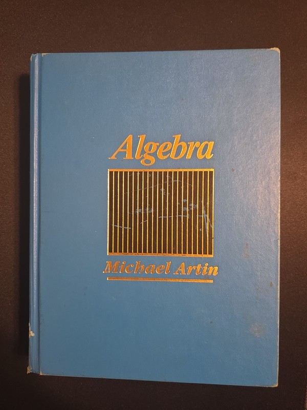 Algebra by Michael Artin (1991, Hardcover)