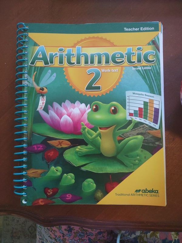 Abeka Arithmetic 2 Teacher Edition Work-Text Second Edition Paperback