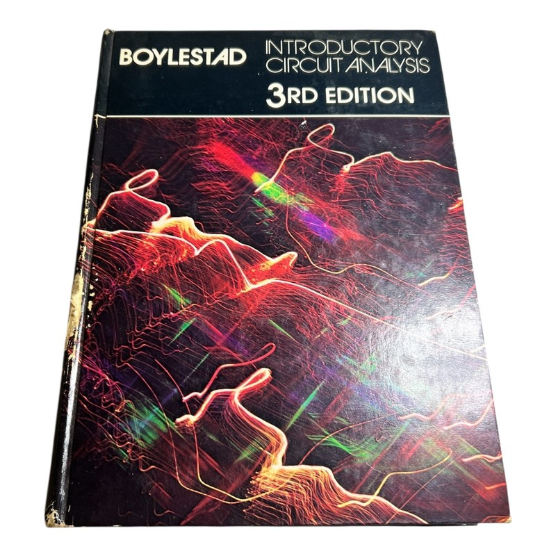 Introductory Circuit Analysis 3rd Ed Robert L. Boylestad 1977 Hardcover