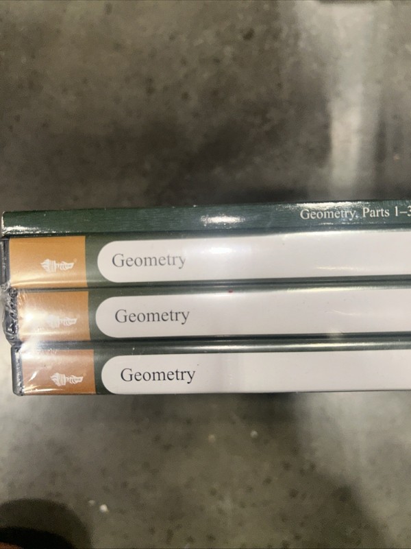 Great Courses DVD Set Geometry Parts 1-3 Homeschool Teaching Math James Noggle gallery