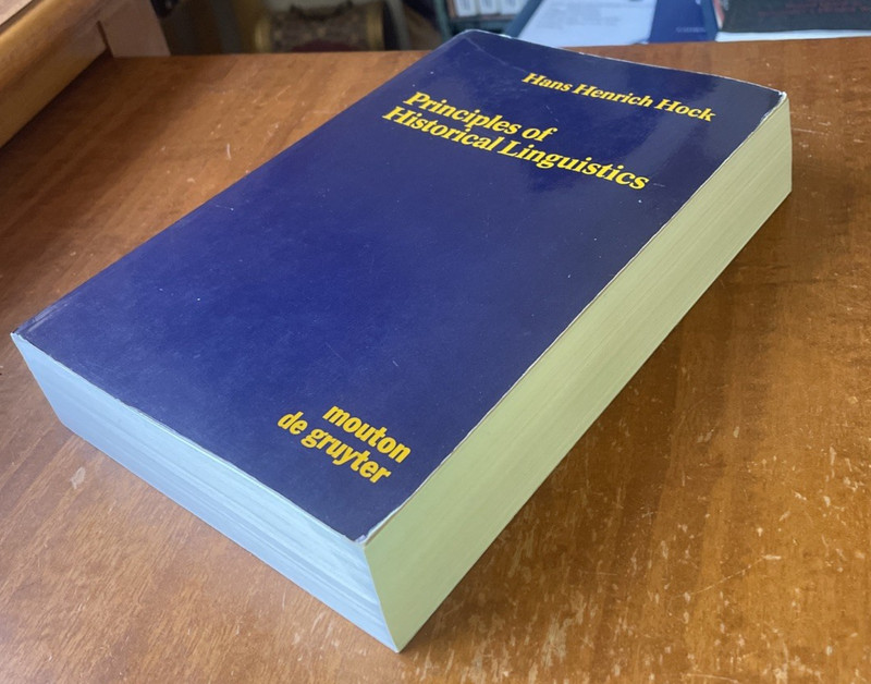 Principles of Historical Linguistics by Hans Henrich Hock-Mouton de Gruyter 1986 gallery