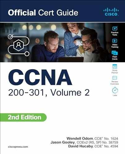CCNA 200-301 Official Cert – Paperback, by Odom Wendell; Gooley – Very Good