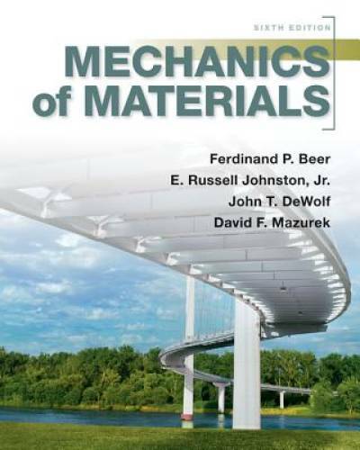 Mechanics of Materials – Hardcover By Beer, Ferdinand – GOOD