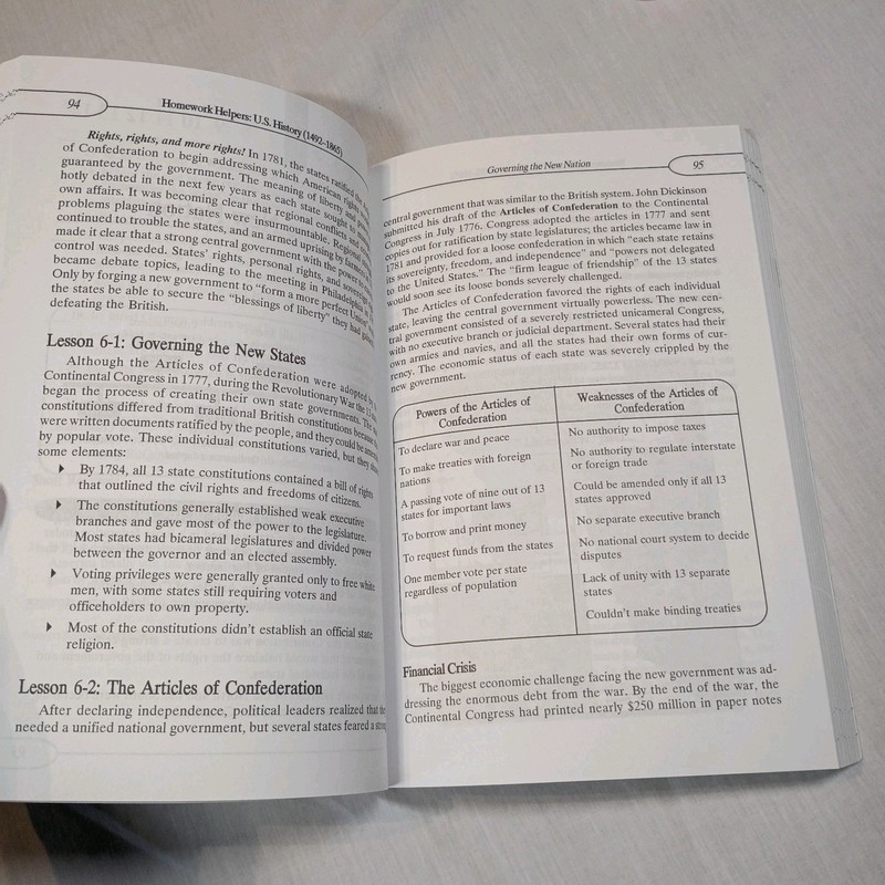 Homework Helpers: U.S. History (1492-1865) Ron Olson Career Press 2007 gallery