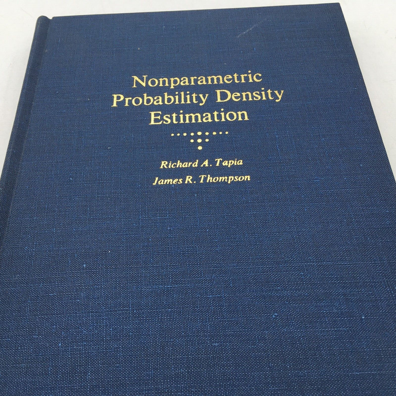 Nonparametric Probability Density Estimation Tapia Thompson HC 1978 Johns Hop...