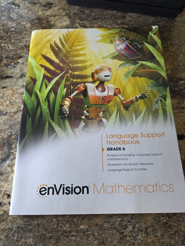 Savvas enVision Mathematics Language Support Handbook Grade 6