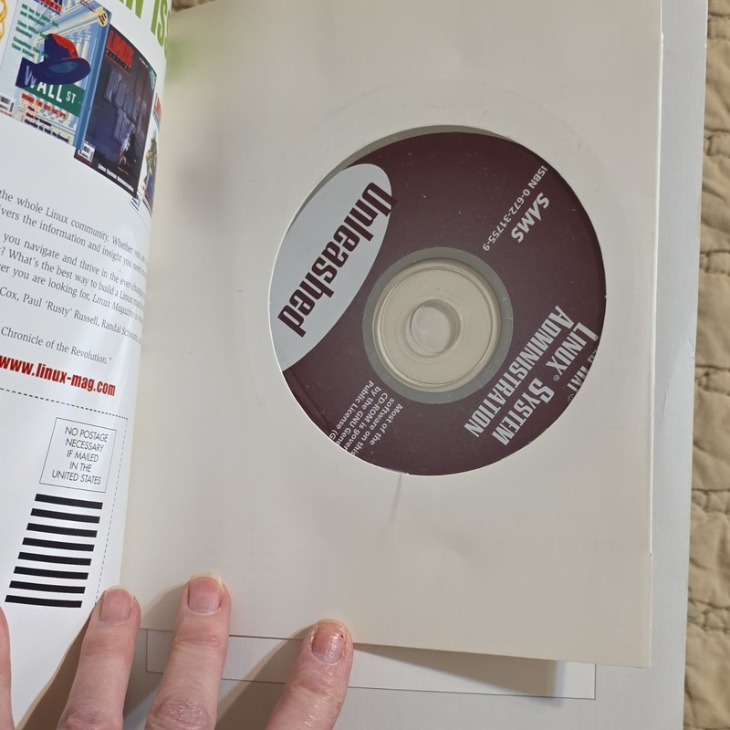 Red Hat Linux System Administration Unleashed Book CD-ROM by Thomas Schenk SAMS gallery