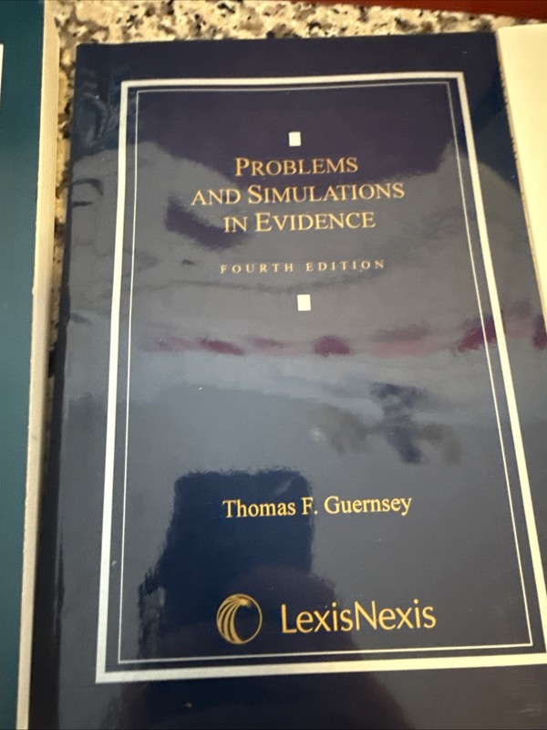 Law School Evidence Bundle (6 Books) Instructor Manuals Textbooks LexisNexis gallery