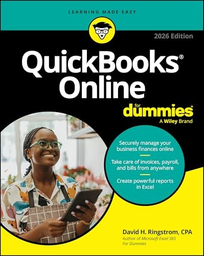 David H. Ringstrom – QuickBooks Online For Dummies 2026 Edition – Pap – H245z