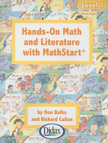 Hands-On Math and Literature with Mathstart- 9781583242377, Don Balka, paperback