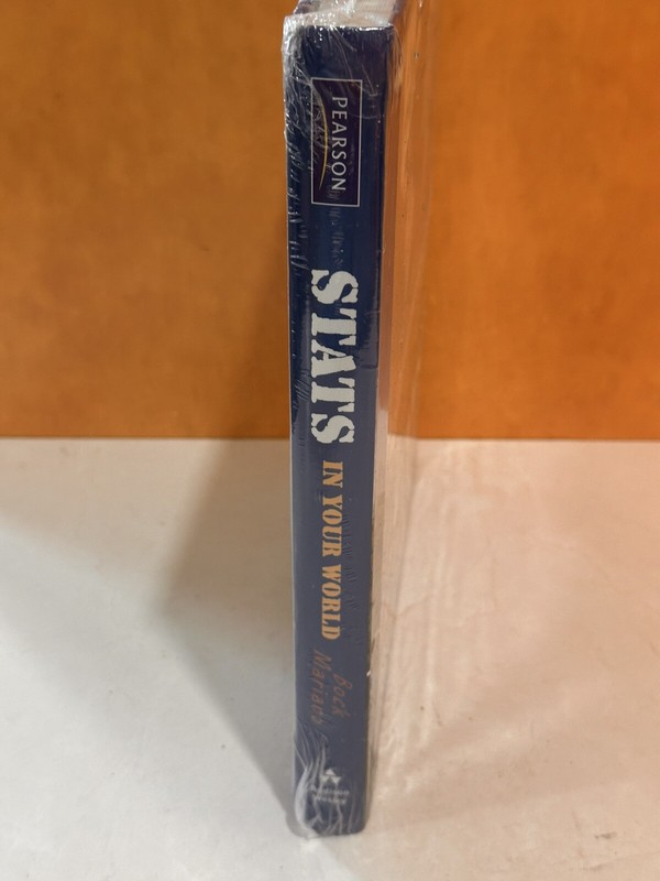 STATS IN YOUR WORLD By David E Bock - Hardcover NEW gallery
