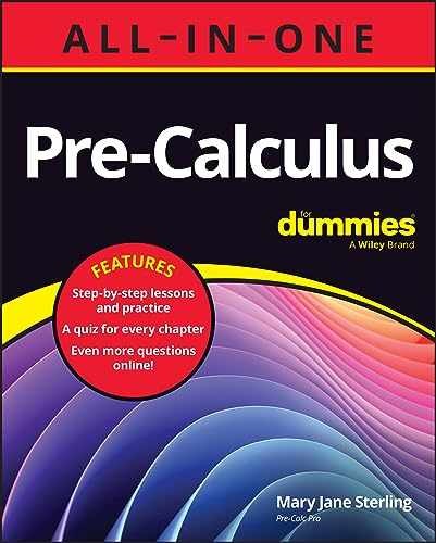 Pre-Calculus All-in-One For – Paperback, by Sterling Mary Jane – Acceptable