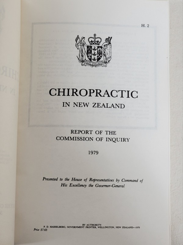 Bulk Lot of 7 Chiropractic in New Zealand 1979 Report Parker College Reprints gallery