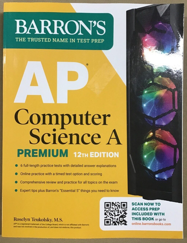 AP Computer Science 12th Edition (Paperback) NEW 📖