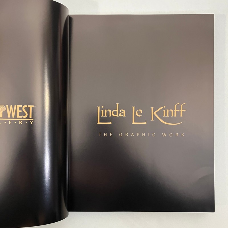 Linda Le Kinff Graphic Work Artist Biography HCDJ 2008 Park West Gallery VGC gallery