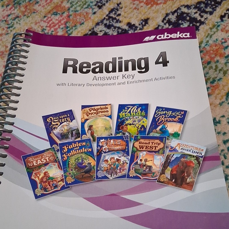 Abeka Reading 4 Answer Key Answer Book Elementary Reading Ring/Wire Bound