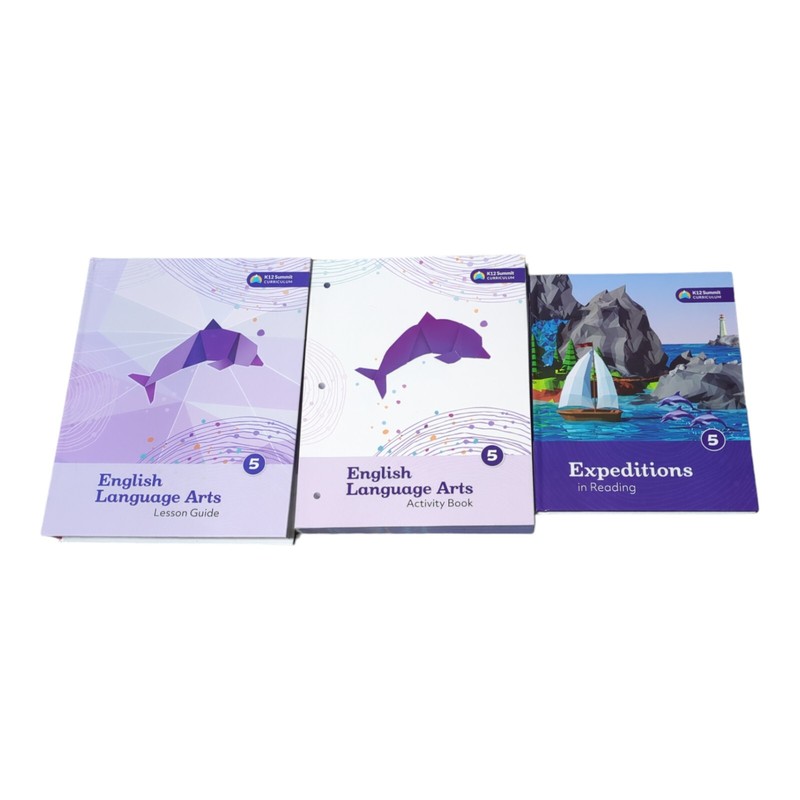 K12 Summit Curriculum 5 LANGUAGE ARTS Lesson Guide / Activity Book / Expedition