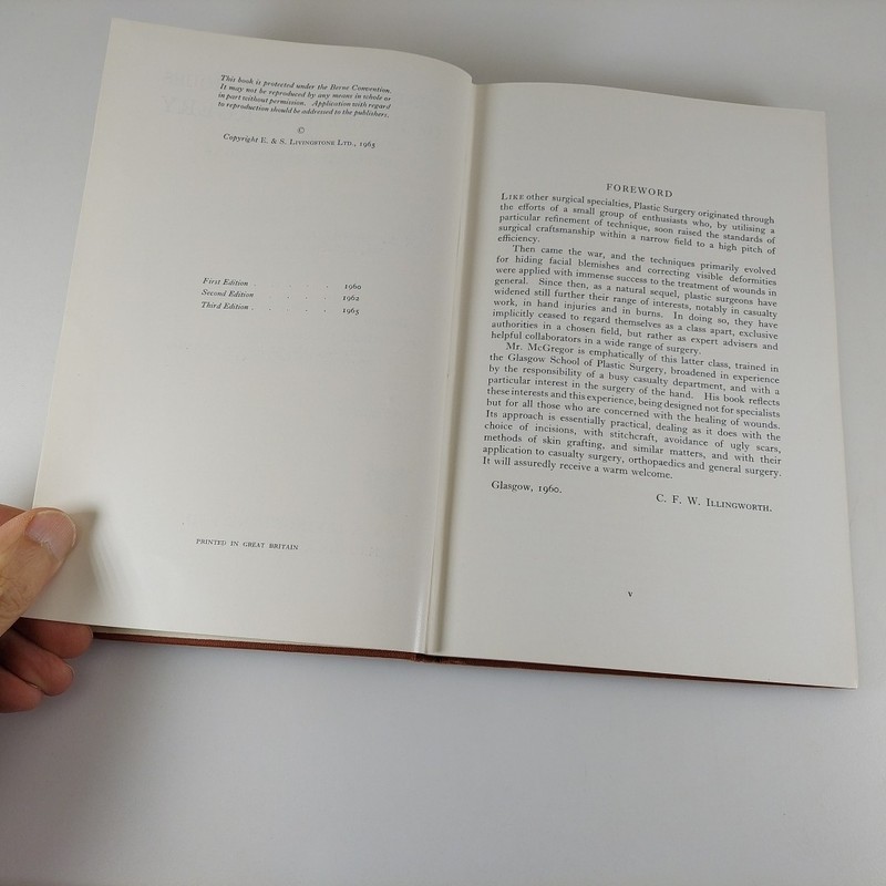 Fundamental Techniques of Plastic Surgery and Their Surgical Applications 1965 gallery