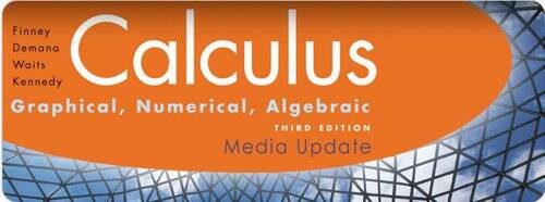 CALCULUS 2010 STUDENT EDITION (BY FINNEY/DEMANA/WAITS/KENNEDY) – GOOD