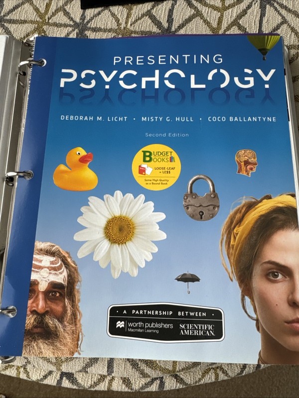 Loose-Leaf Version for Scientific American: Presenting Psychology & LaunchPad