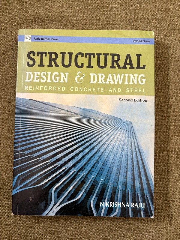 📘 Structural Design & Drawing N. Krishna Raju 2004 3rd Ed. VG 📬 Free UK Post