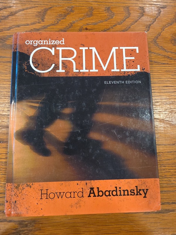 Organized Crime by Howard Abadinsky (2016, Hardcover)