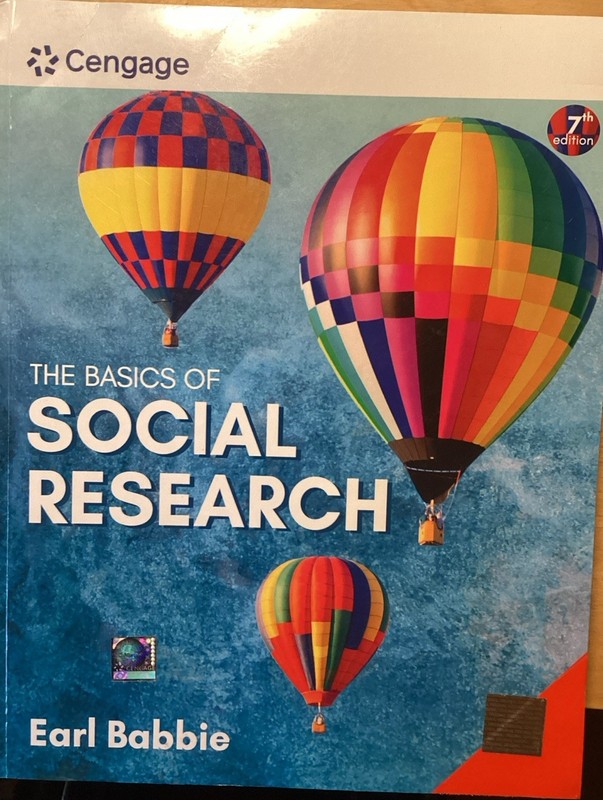 The Basics of Social Research by Earl R. Babbie 7th Edition NEW PAPERBACK