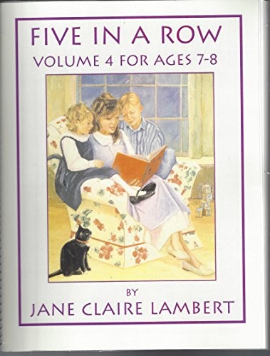 FIVE IN A ROW VOLUME 4 FOR AGES 7-8 (VOLUME 4) By Jane Claire Lambert **Mint**
